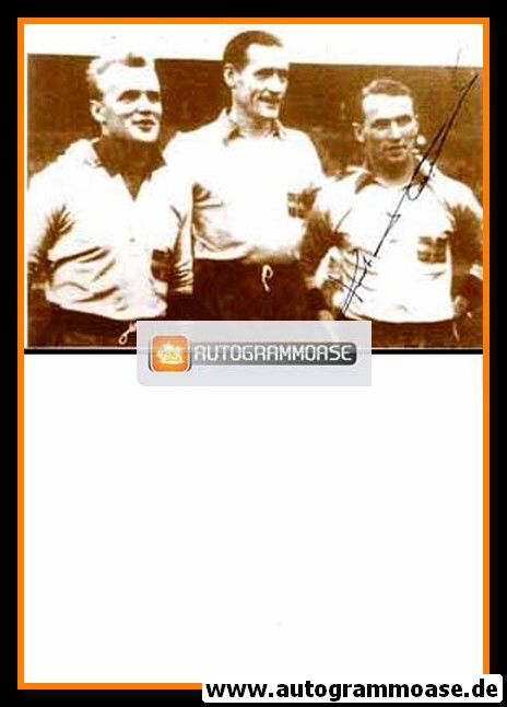 Autogramm Fussball | Schweden | 1950er Foto | Kurt HAMRIN (Gruppenbild SW)
