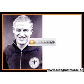Autogramm Fussball | DFB | 1962 WM Foto | Günter SAWITZKI (Portrait SW)