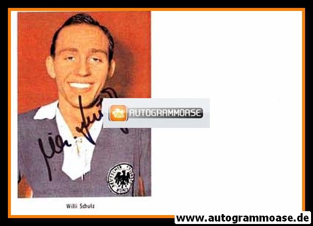 Autogramm Fussball | DFB | 1960er | Willi SCHULZ (Portrait Color)
