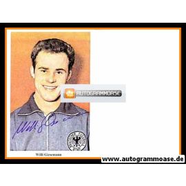 Autogramm Fussball | DFB | 1960er | Willi GIESEMANN (Portrait Color)