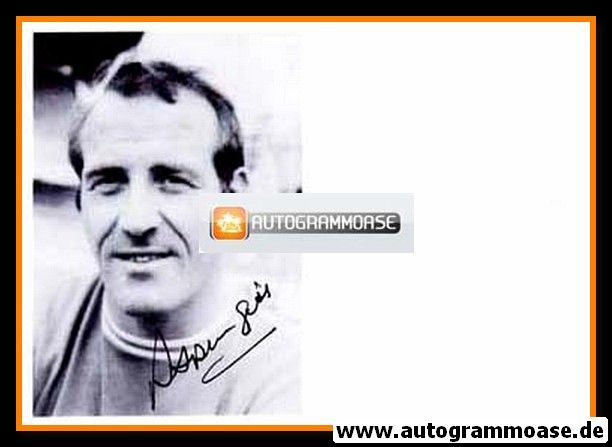 Autogramm Fussball | England | 1960er Foto | Ron SPRINGETT (Portrait SW)