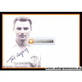 Autogramm Fussball | Österreich | 1950er Retro | Turl WAGNER (Portrait SW)