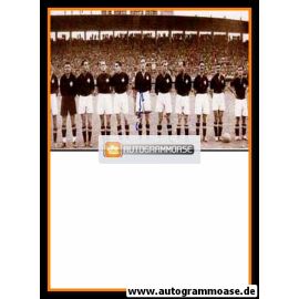Mannschaftsfoto Fussball | Schweiz | 1954 WM + AG Willy KERNEN (Spiel Italien)