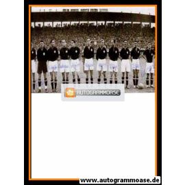 Mannschaftsfoto Fussball | Schweiz | 1954 WM + AG Jacques FATTON (Spiel Italien)