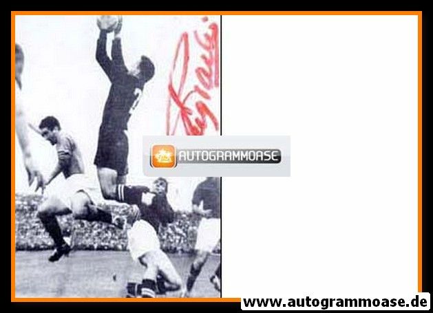 Autogramm Fussball | Schweiz | 1950er | Eugene PARLIER (Spielszene SW) 1