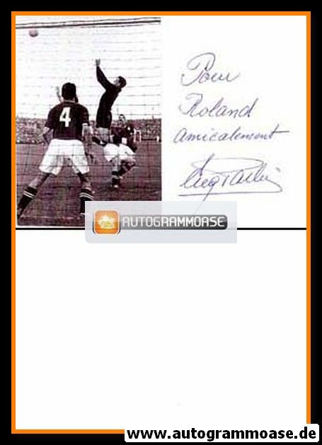 Autogramm Fussball | Schweiz | 1954 WM | Eugene PARLIER (Spielszene SW)