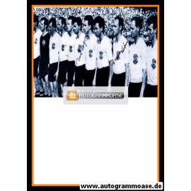 Mannschaftsfoto Fussball | Österreich | 1954 WM + AG Alfred KÖRNER + Turl WAGNER