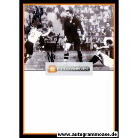 Autogramme Fussball | DFB + Jugoslawien | 1954 WM Foto | Hans SCHÄFER + Vladimir BEARA (Spielszene SW) 1