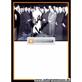 Mannschaftsfoto Fussball | DFB | 1955 + 6 AG (Audienz Papst Pius)