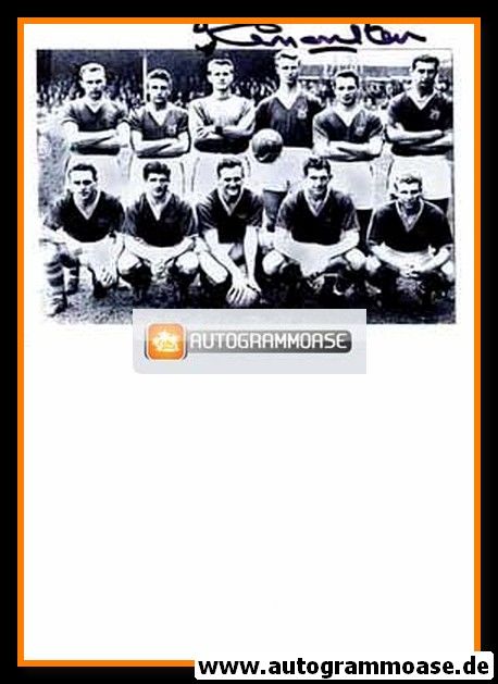 Mannschaftsfoto Fussball | Leeds United | 1960 + AG Jack CHARLTON