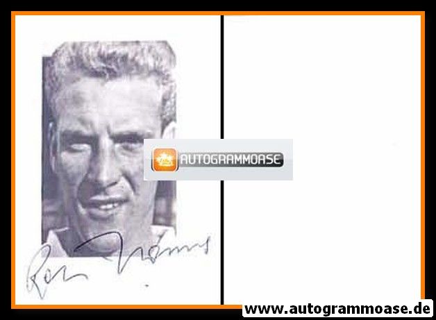 Autogramm Fussball | England | 1950er Foto | Ron FLOWERS (Portrait SW)