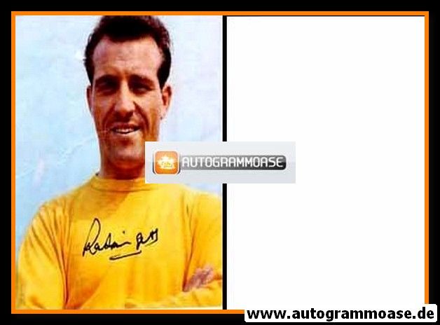 Autogramm Fussball | England | 1960er Foto | Ron SPRINGETT (Portrait Color)