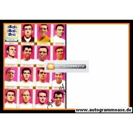 Mannschaftsfoto Fussball | England | 1966 WM + AG John CONNELLY (Collage)