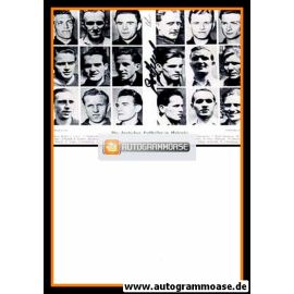 Mannschaftsfoto Fussball | DFB | 1952 + 7 AG (Collage Olympia)