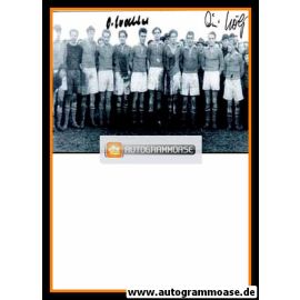 Mannschaftsfoto Fussball | 1. FC Kaiserslautern | 1947 + 2 AG (Hölz, O. Walter) 1