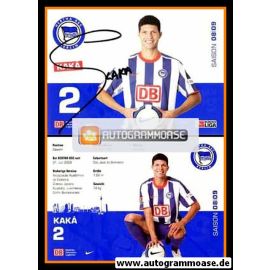 Autogramm Fussball | Hertha BSC Berlin | 2008 | KAKA