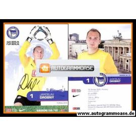 Autogramm Fussball | Hertha BSC Berlin | 2009 | Jaroslav DROBNY