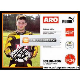Autogramm Fussball | 1. FC Nürnberg | 1995 | Christoph MÜLLER