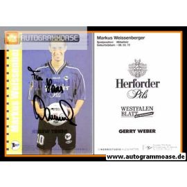 Autogramm Fussball | DSC Arminia Bielefeld | 1999 | Markus WEISSENBERGER