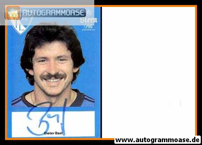 Autogramm Fussball | VfL Bochum | 1982 | Dieter BAST