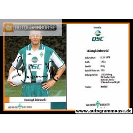 Autogramm Fussball | SV Werder Bremen | 2000 | Christoph DABROWSKI