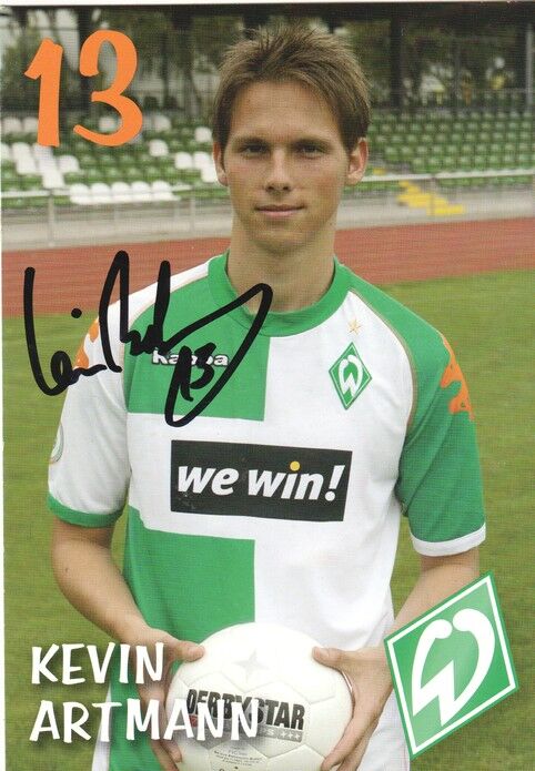 Autogramm Fussball | SV Werder Bremen | 2006 we win | Kevin ARTMANN