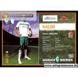 Autogramm Fussball | SV Werder Bremen | 2008 | NALDO
