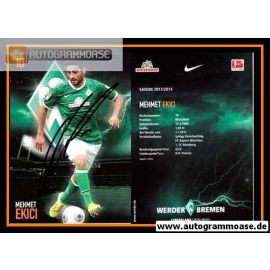 Autogramm Fussball | SV Werder Bremen | 2013 | Mehmet EKICI