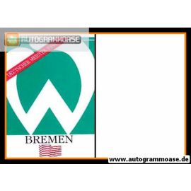 Aufkleber Fussball | SV Werder Bremen | Deutscher Meister 1988