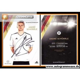 Autogramm Fussball | DFB | 2012 Adidas | Andre SCHÜRRLE