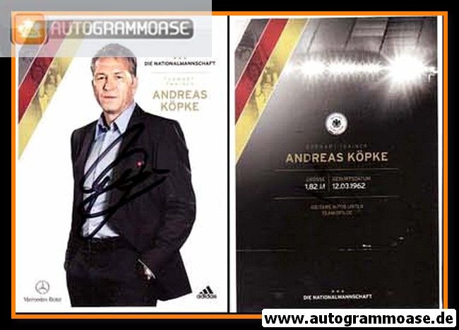Autogramm Fussball | DFB | 2012 Adidas | Andreas KÖPKE