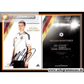 Autogramm Fussball | DFB | 2012 Adidas | Holger BADSTUBER