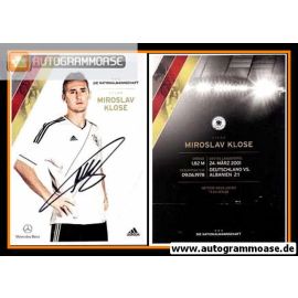 Autogramm Fussball | DFB | 2012 Adidas | Miroslav KLOSE