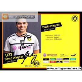 Autogramm Fussball | Borussia Dortmund | 2013 | David WAGNER (2)