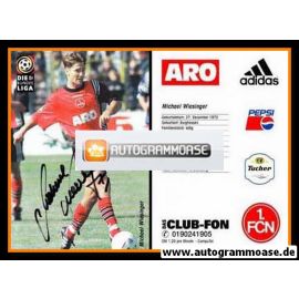 Autogramm Fussball | 1. FC Nürnberg | 1997 | Michael WIESINGER