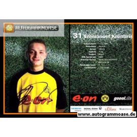 Autogramm Fussball | Borussia Dortmund | 2001 | Emmanuel KRONTIRIS