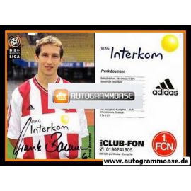 Autogramm Fussball | 1. FC Nürnberg | 1998 | Frank BAUMANN