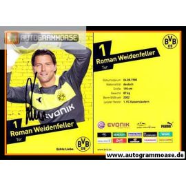 Autogramm Fussball | Borussia Dortmund | 2012 | Roman WEIDENFELLER