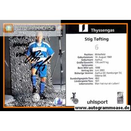 Autogramm Fussball | MSV Duisburg | 1999 | Stig TÖFTING