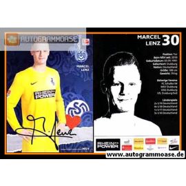 Autogramm Fussball | MSV Duisburg | 2012 | Marcel LENZ