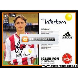 Autogramm Fussball | 1. FC Nürnberg | 1998 | Heiko GERBER