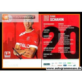 Autogramm Fussball | Fortuna Düsseldorf | 2012 | Dani SCHAHIN
