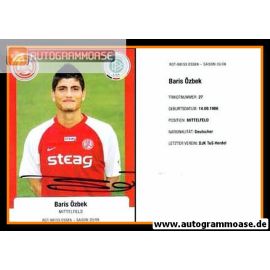 Autogramm Fussball | FC Rot-Weiss Erfurt | 2005 | Baris ÖZBEK