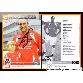 Autogramm Fussball | FC Rot-Weiss Erfurt | 2010 | Tino SEMMER