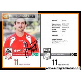 Autogramm Fussball | FC Rot-Weiss Erfurt | 2008 | Petr SMISEK
