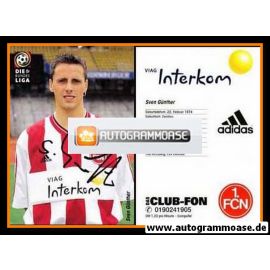 Autogramm Fussball | 1. FC Nürnberg | 1998 | Sven GÜNTHER
