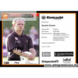Autogramm Fussball | Eintracht Frankfurt | 2001 | Armin KRAAZ