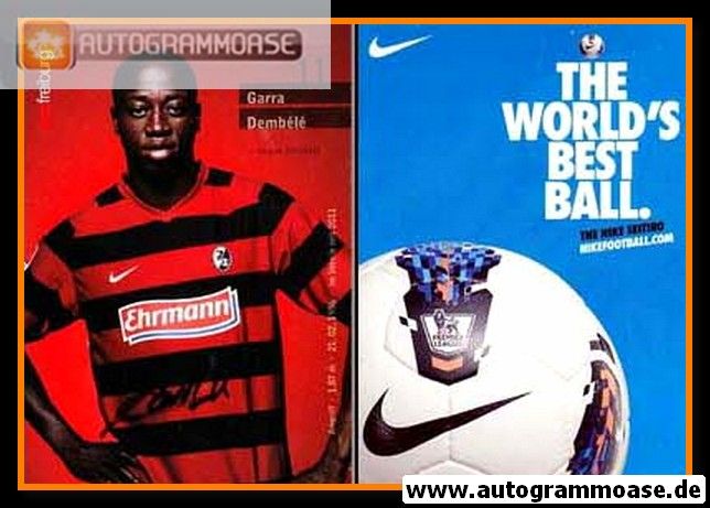 Autogramm Fussball | SC Freiburg | 2011 | Garra DEMBELE