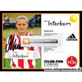 Autogramm Fussball | 1. FC Nürnberg | 1998 | Markus KURTH