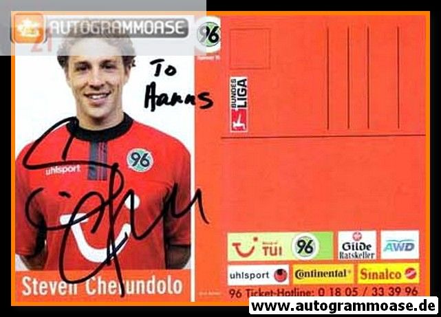 Autogramm Fussball | Hannover 96 | 2002 | Steven CHERANDULU